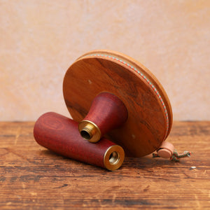 Super Deluxe Darning Mushroom with Groove & Needle Case
