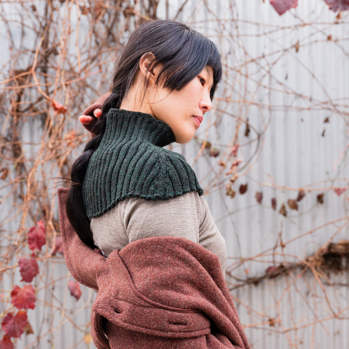 Robin Hood Neck Warmer - 100% Baby Alpaca (Adults)