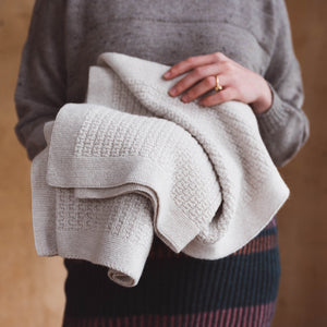 Baby Blanket Chunky Waffle - Alpaca/Merino (100x80m)