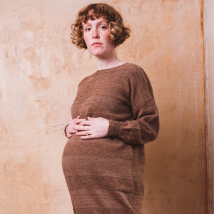 Moss Dress - Alpaca/Merino Tweed