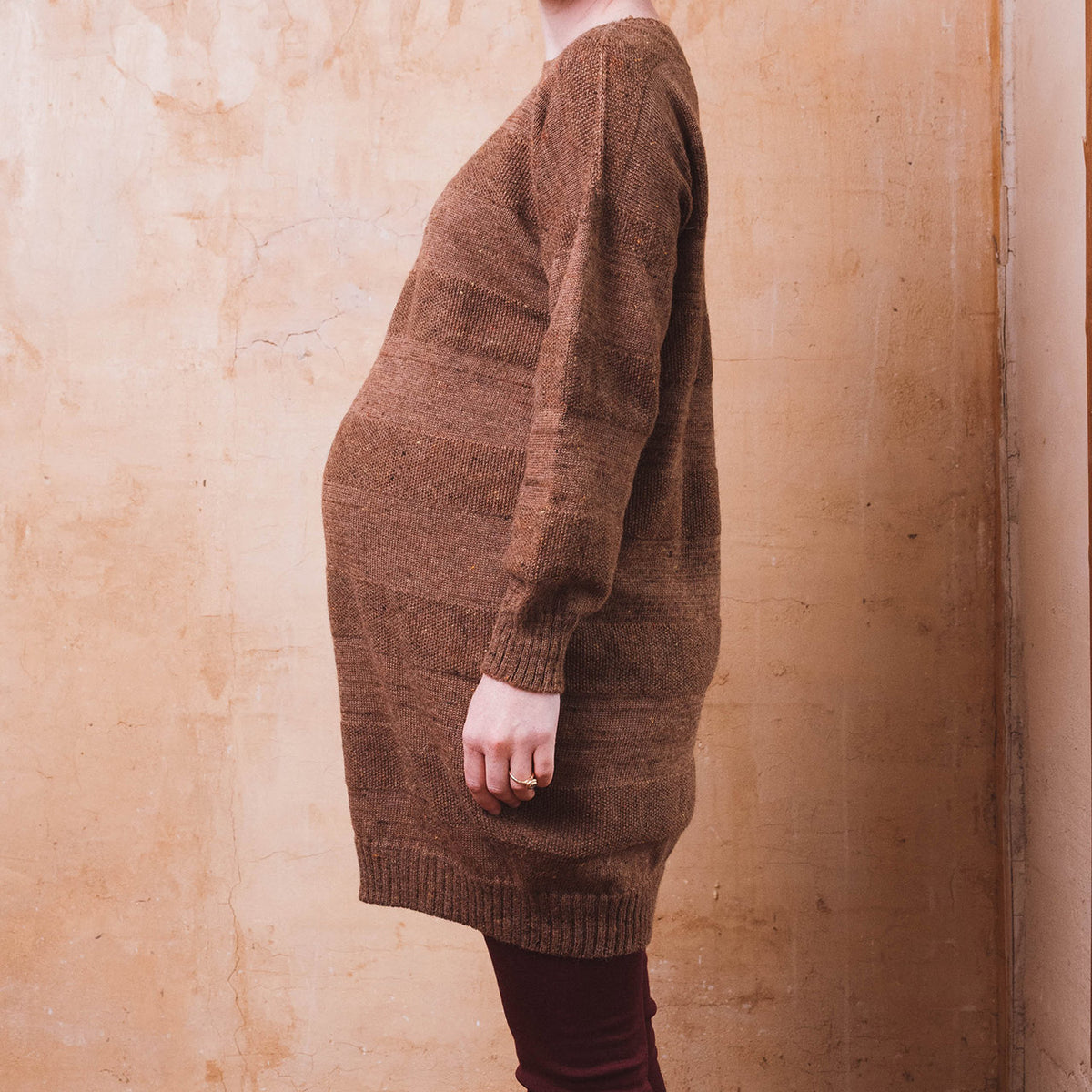 Moss Dress - Alpaca/Merino Tweed