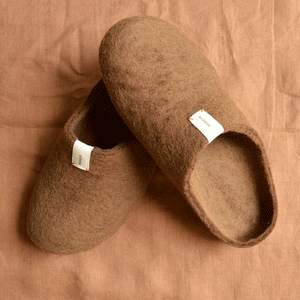 Kanga Slipper - Wool Felt (Adults L)*SECONDS