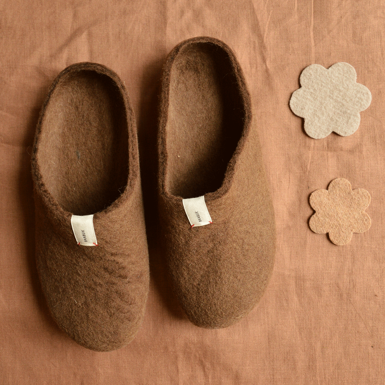 Kanga Slipper - Wool Felt (Adults L)*SECONDS