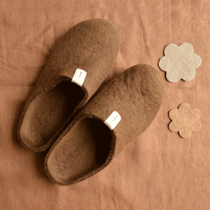 Kanga Slipper - Wool Felt (Adults L)*SECONDS
