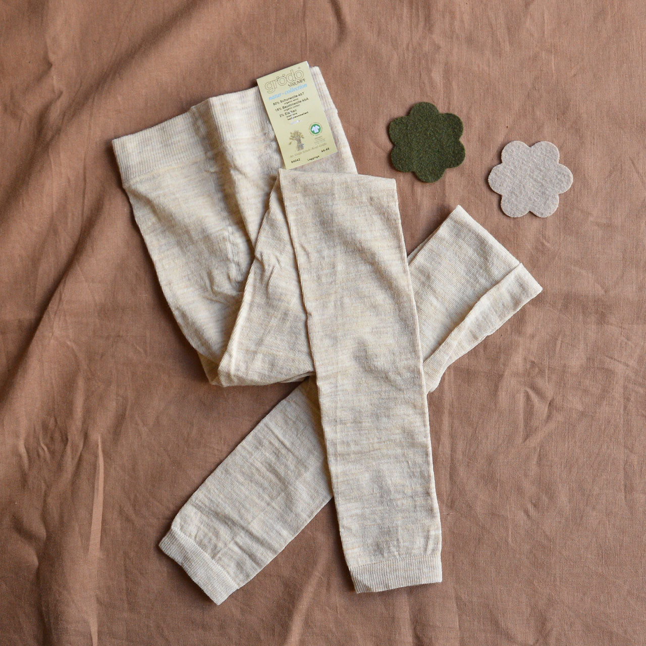 Women's Wool/Cotton Blend Footless Tights/Leggings (12-14) *SECONDS/MENDED