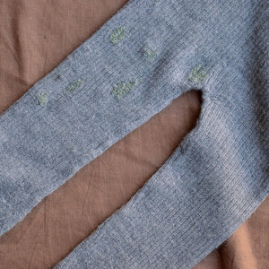 Grandpa Pants in 100% Alpaca - Grey (3-5y) *PRE-LOVED/MENDED