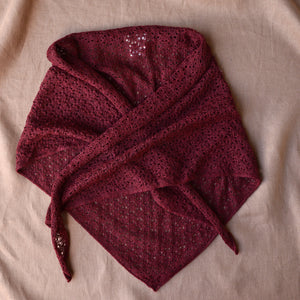 Triangle Scarf in Baby Alpaca (Adults)