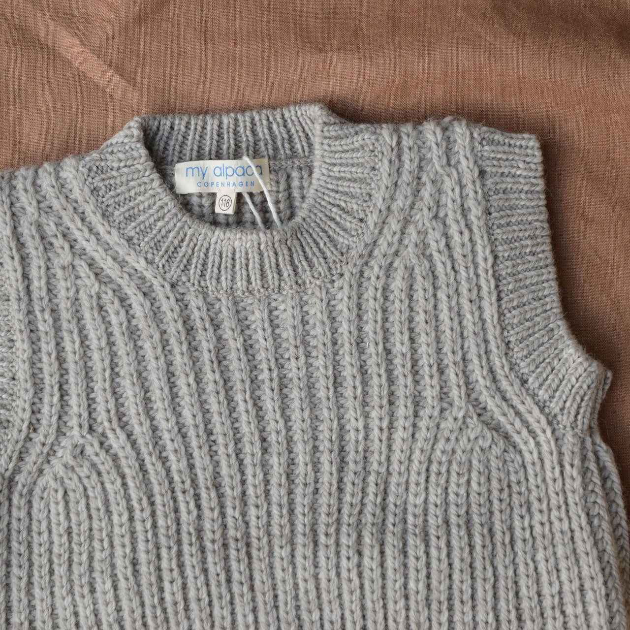 Mathias Vest - 100% Chunky Highland Wool (4-6y+)