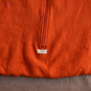 Boiled Wool Sleeping Bag - Orange (6-18m) *PRELOVED/MENDED