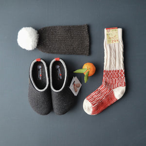 Hygge Fairisle Organic Wool Socks (Adults 36-43)