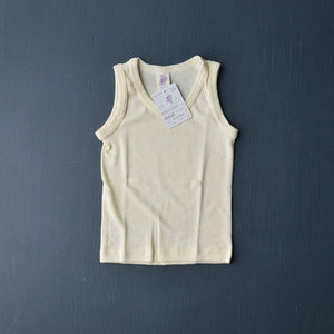 Engel Child's Sleeveless Vest in Wool/Silk - Woollykins, Australia