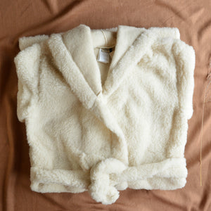 Bath Robe - 100% Wool - Natural (Adults S, M)