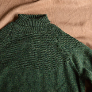 Sailor Sweater - Alpaca/Merino - Moss (Adults S, M, L)