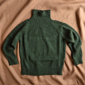 Sailor Sweater - Alpaca/Merino - Moss (18m-12y)