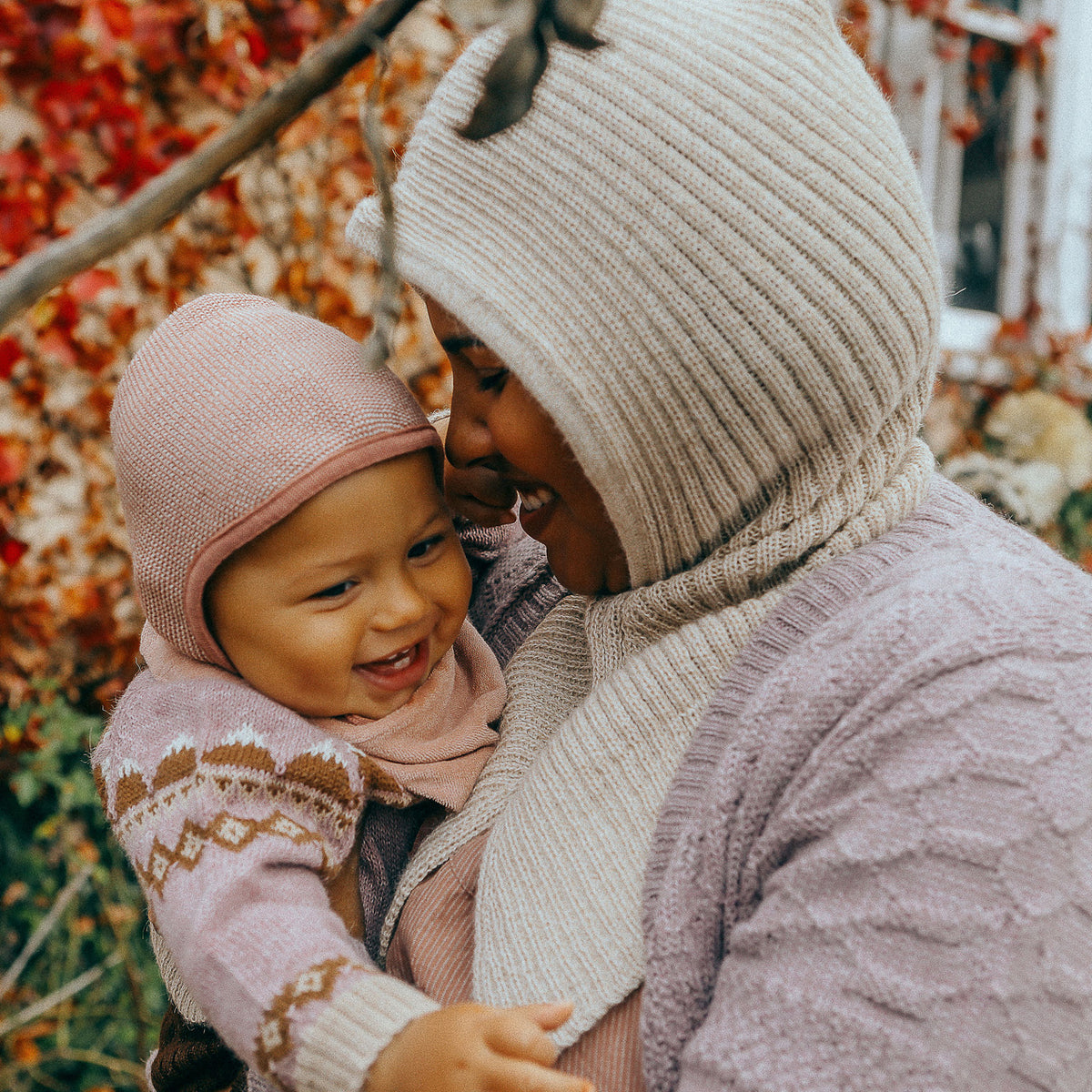 Rib Hood - 100% Alpaca - Dark Forest (Adults) *Last One!