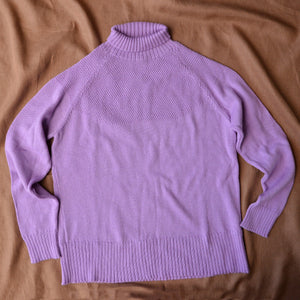 Women's Sailor Sweater - Alpaca/Merino - Lilac (S) *Last One!