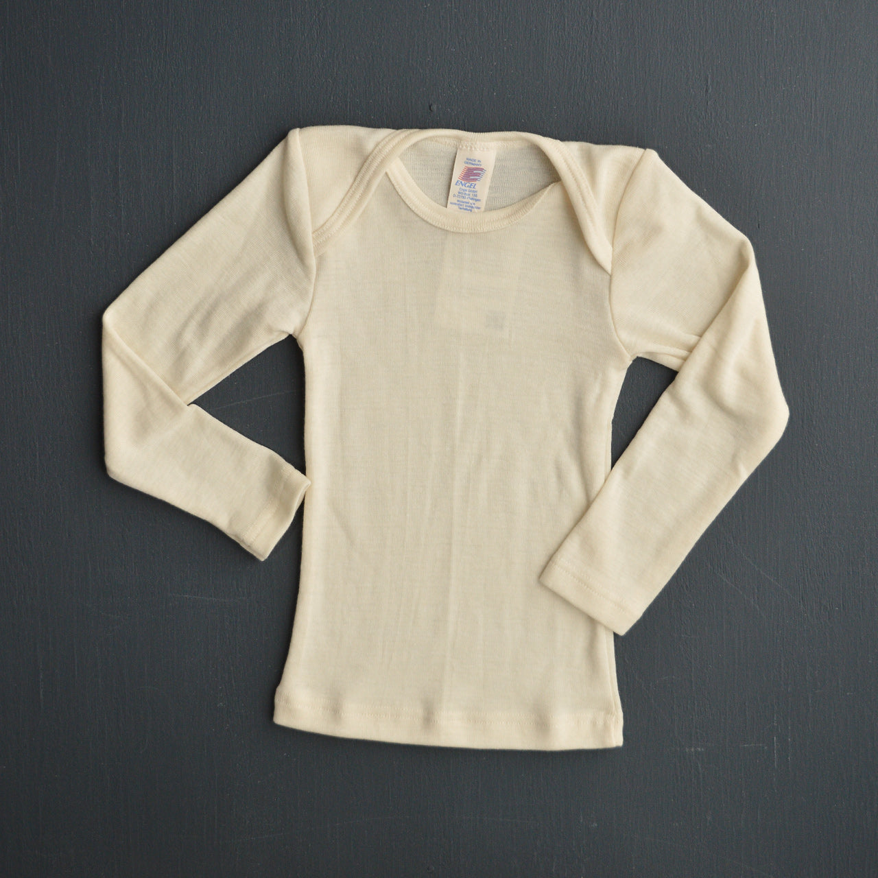 Baby Long Sleeve Top - Organic Merino/Silk (3m-3y)
