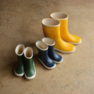 Children s Natural Rubber Gumboots by Bergstein from Woollykins
