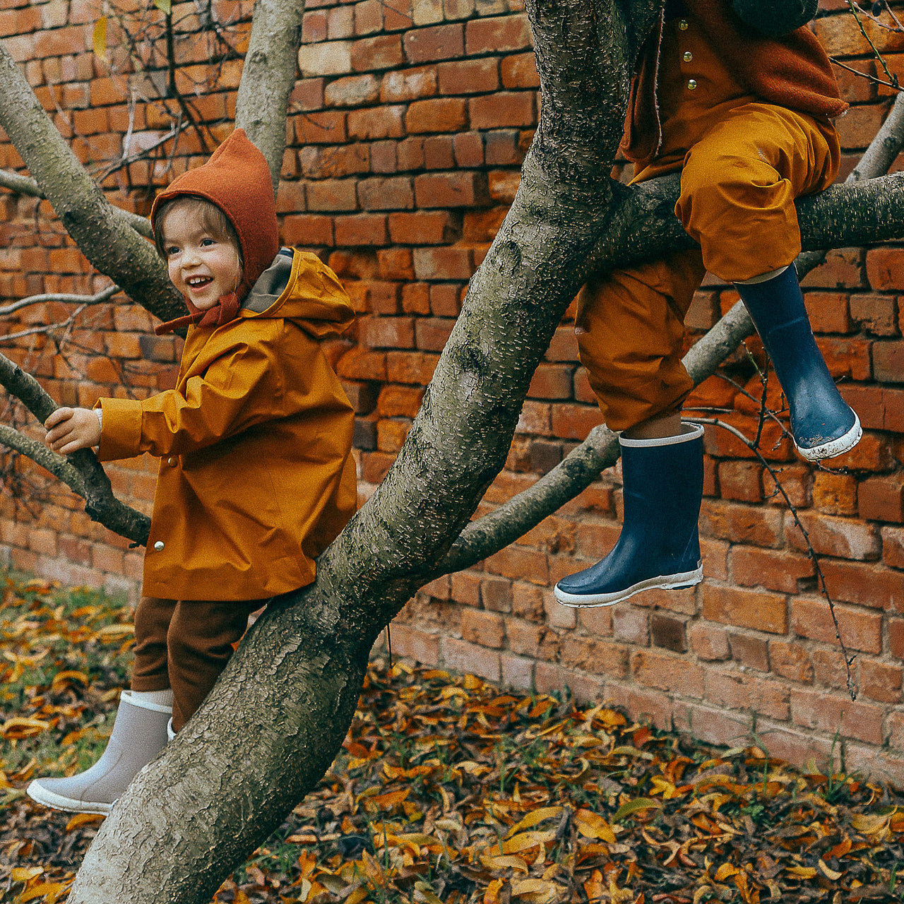 Children s Natural Rubber Gumboots by Bergstein from Woollykins