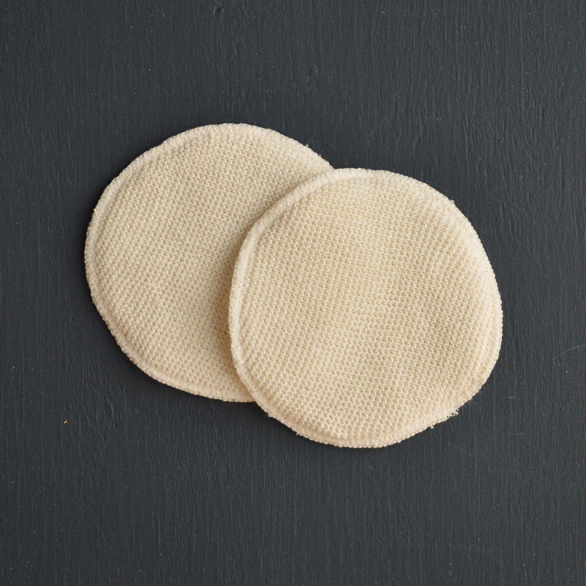 Breast Pads in 3 layers of Silk/Wool/Silk