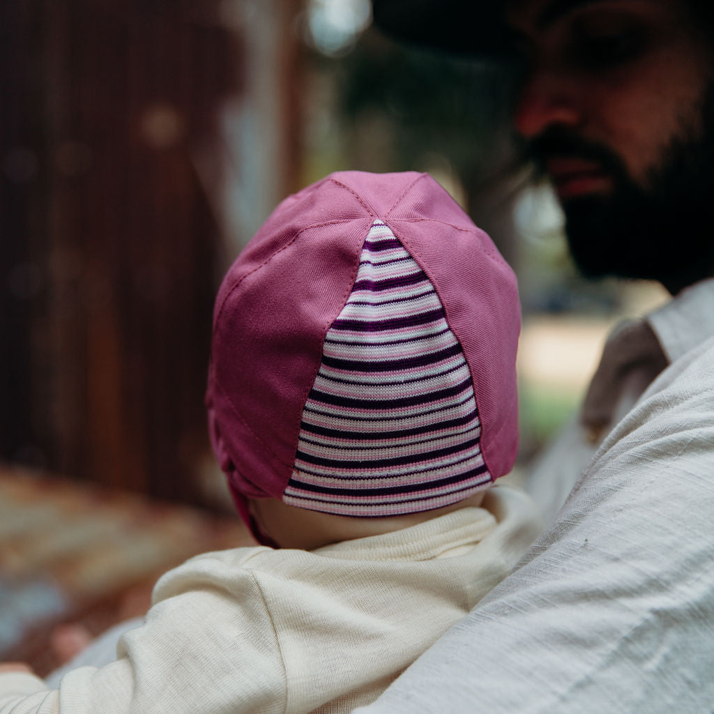 Emma Baby Sun Bonnet - 100% Organic Cotton - UV40 (1-12m)