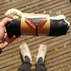 Chilote Slippers - Wool & Veg Tanned Leather - (Adults)