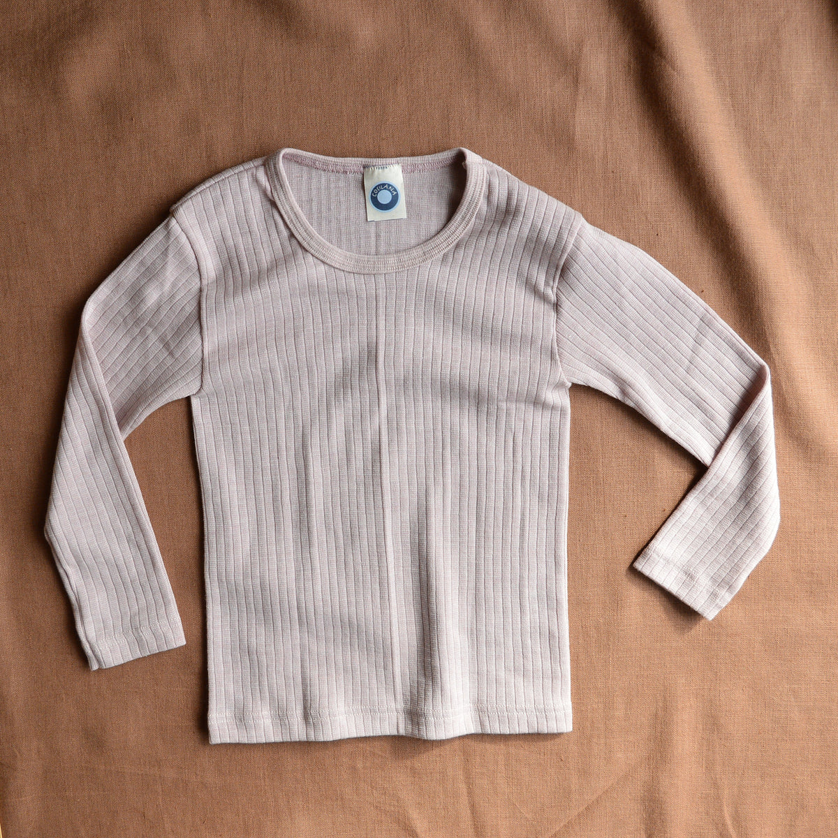 Child's Long Sleeve Top - Organic Cotton/Merino/Silk (1-12 years)