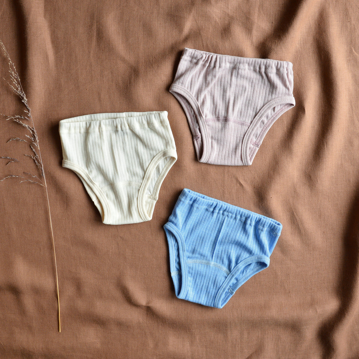 Child's Undies - Organic Cotton/Merino/Silk (2-12y)