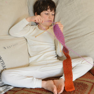 Child's Merino Wool & Silk Thermals/PJs - Top (1-14y)