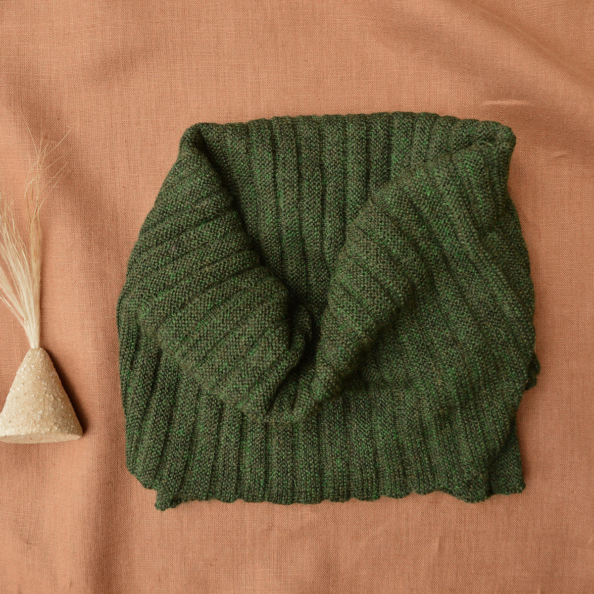 Crossknit Tube Scarf - 100% Baby Alpaca (Adults) *Last One!