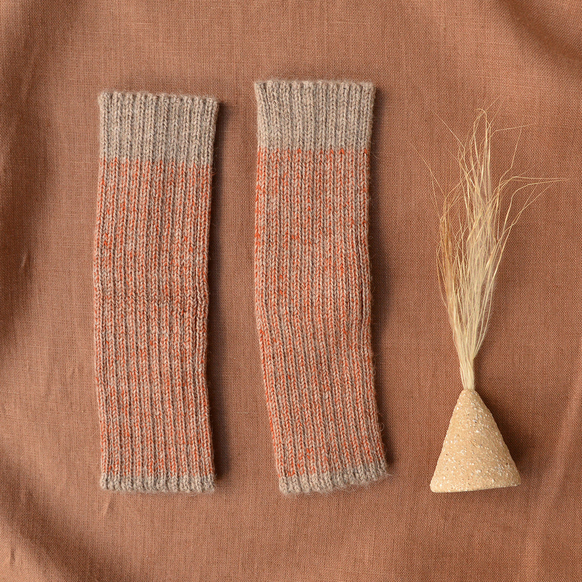 Brioche Rib Knit Armwarmers - 100% Baby Alpaca (Kids-Adults) *Returning 2026