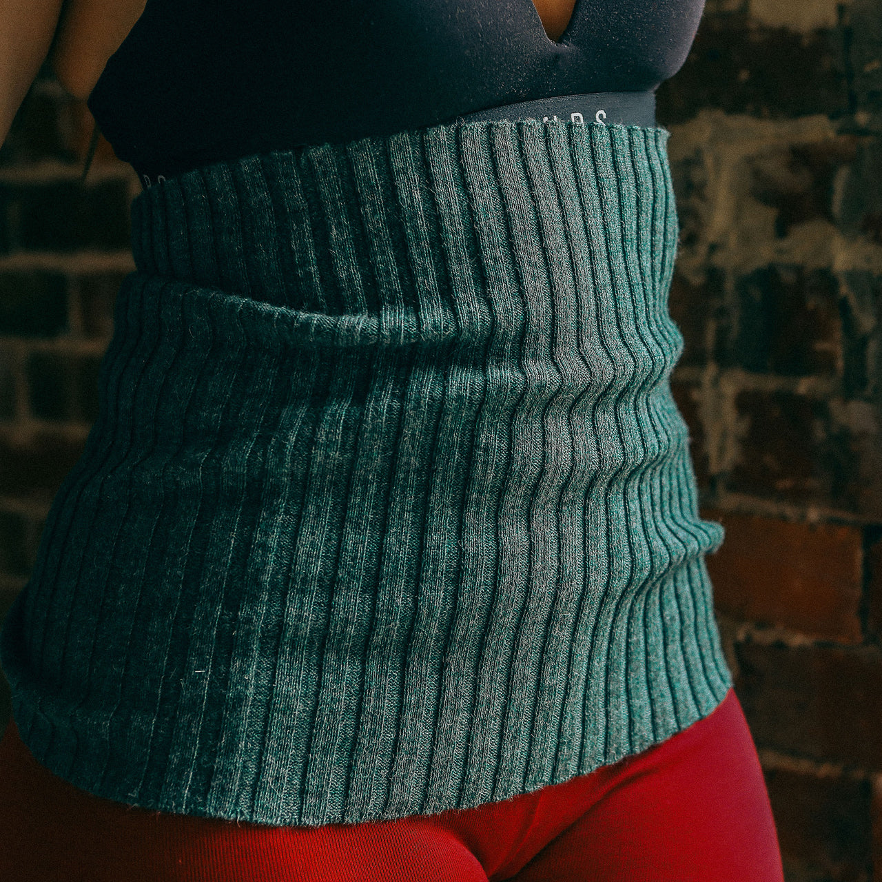 Rib Belly Warmer - 100% Baby Alpaca