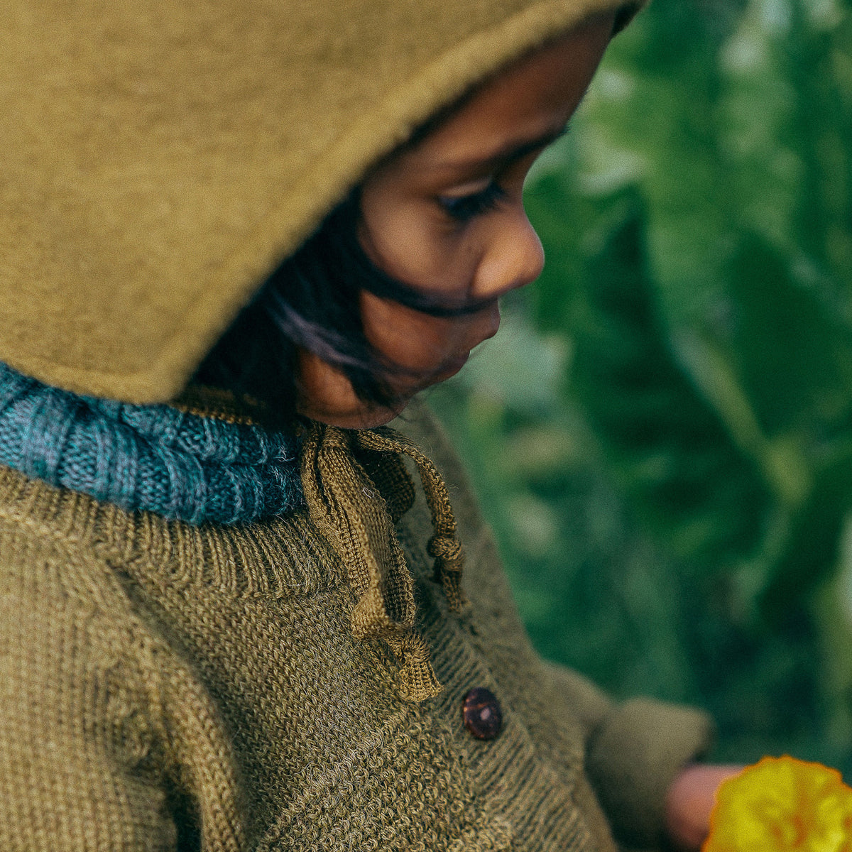 Kids Neckwarmer Tube Scarf - 100% Baby Alpaca (Navy) *Last One!