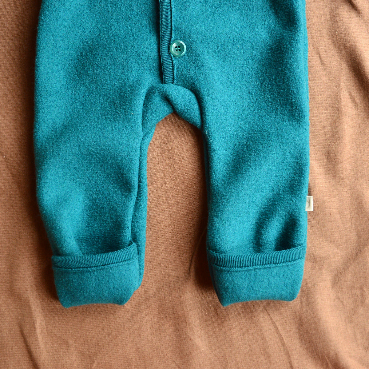 Boiled Wool Overalls with Hood - Pacific (3-4y) *Retired Colour
