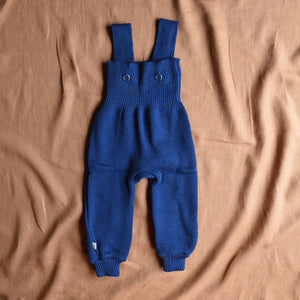 Knitted Dungarees in Organic Merino Wool (3m-3y)