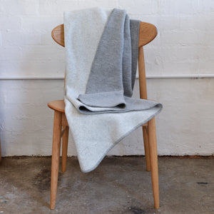 Double Faced Boiled Wool Blanket Organic Merino (200x135cm) *Returning 2025