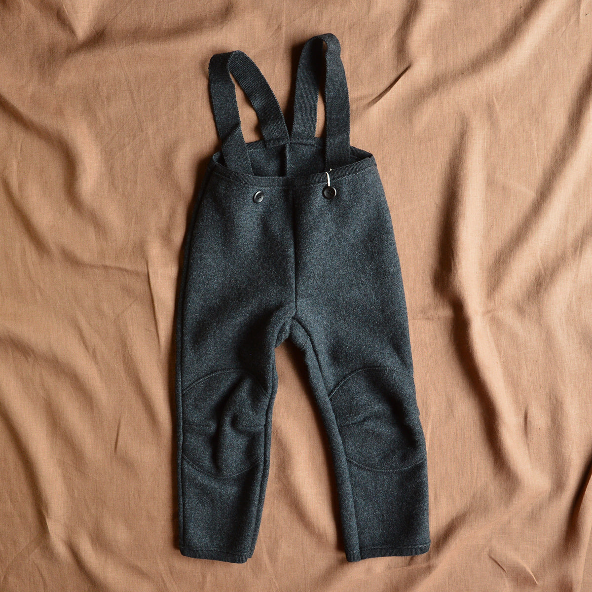Boiled Wool Dungarees (1-8y) *Retired Style