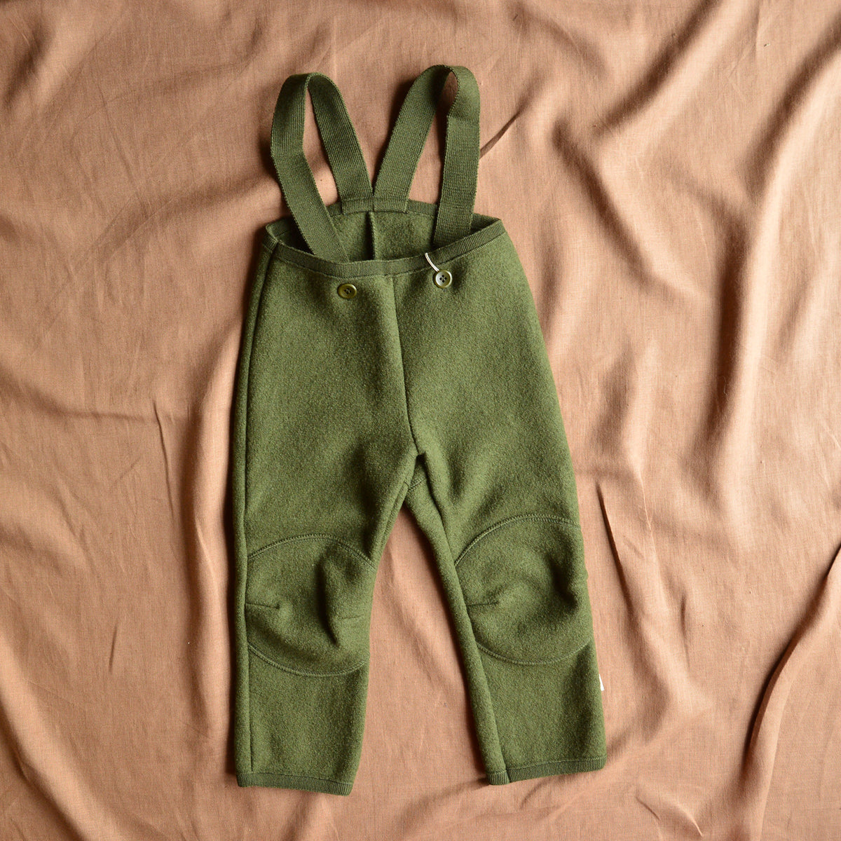 Boiled Wool Dungarees (1-8y) *Retired Style