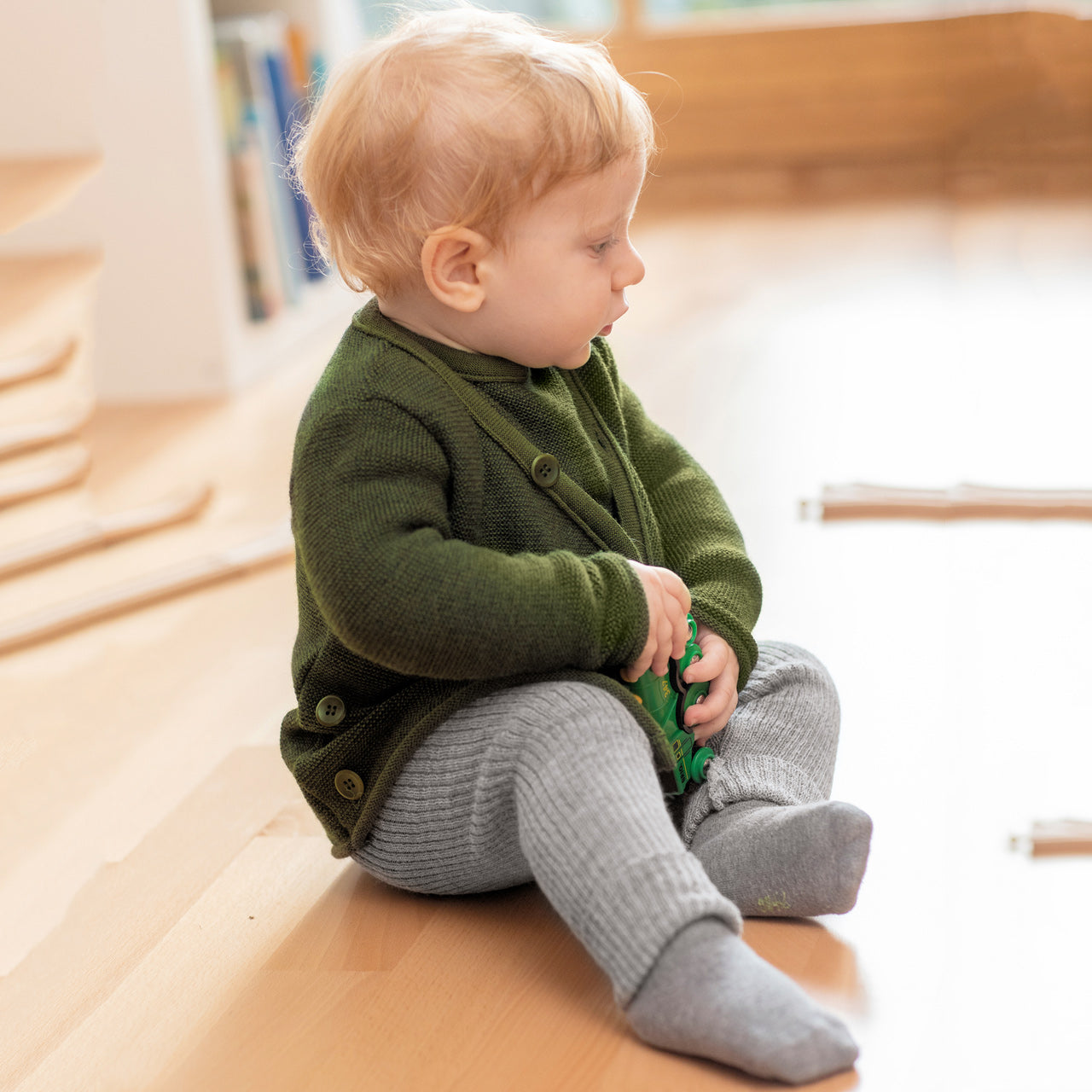 Organic Merino Baby Jacket (0-4y) *Retired Colours