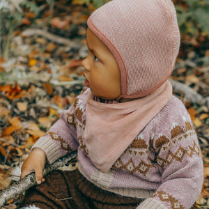 Bonnet in Organic Merino Wool (0-12m) *Restocking Autumn
