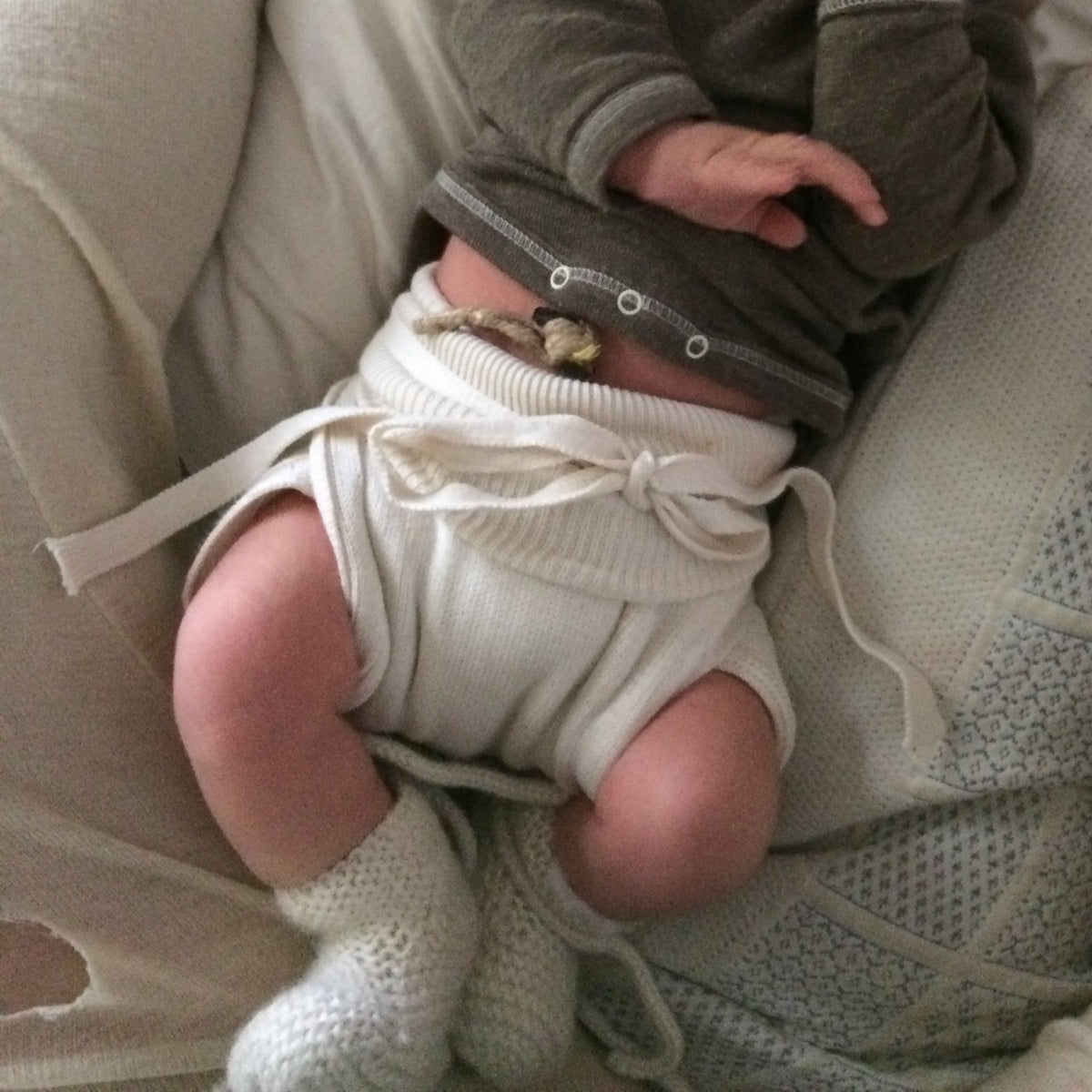 Tie-on Nappies Organic Cotton (5 pack)