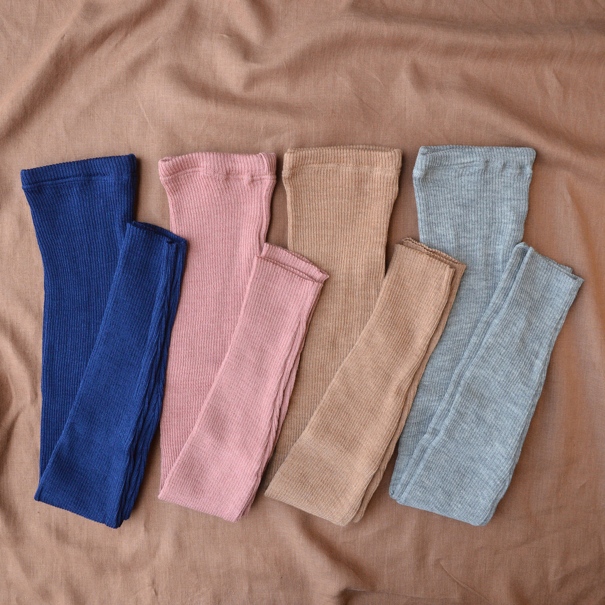 Lightweight Knitted Merino Rib Leggings (Kids 9-12y+ / Women 8-12) *Returning 2026