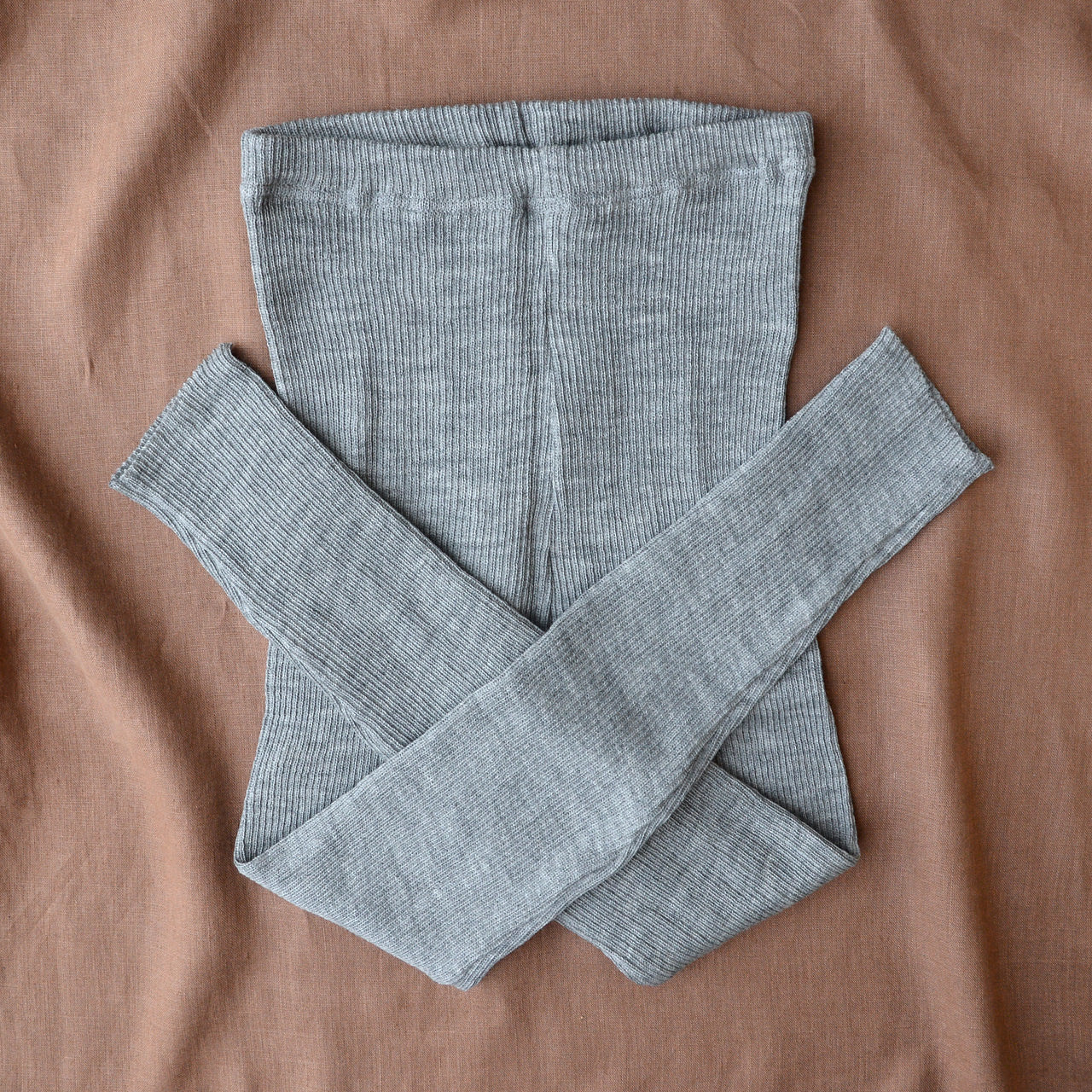 Lightweight Knitted Merino Rib Leggings (Kids 9-12y+ / Women 8-10)