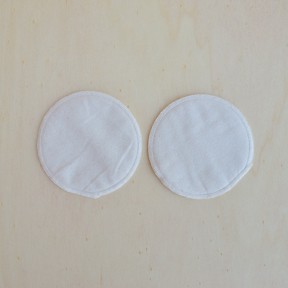 Breast Pads in Organic Cotton with Waterproof Outer
