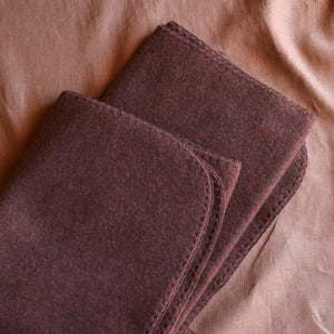 Baby Blanket in Organic Merino Wool Fleece - Colours (65x100cm) *Returning March
