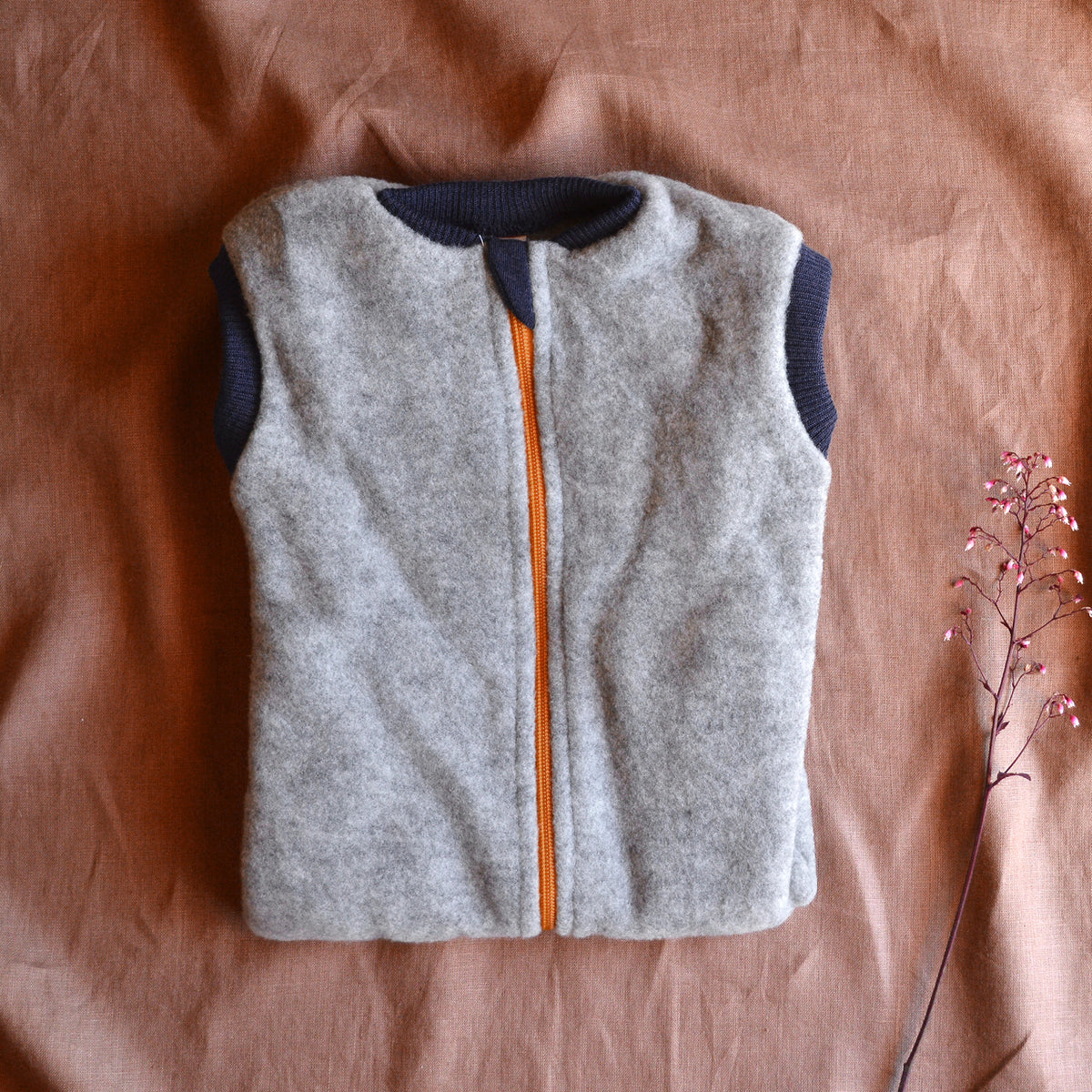 Organic Wool Fleece Sleeping Bag - Sleeveless (6-24m)