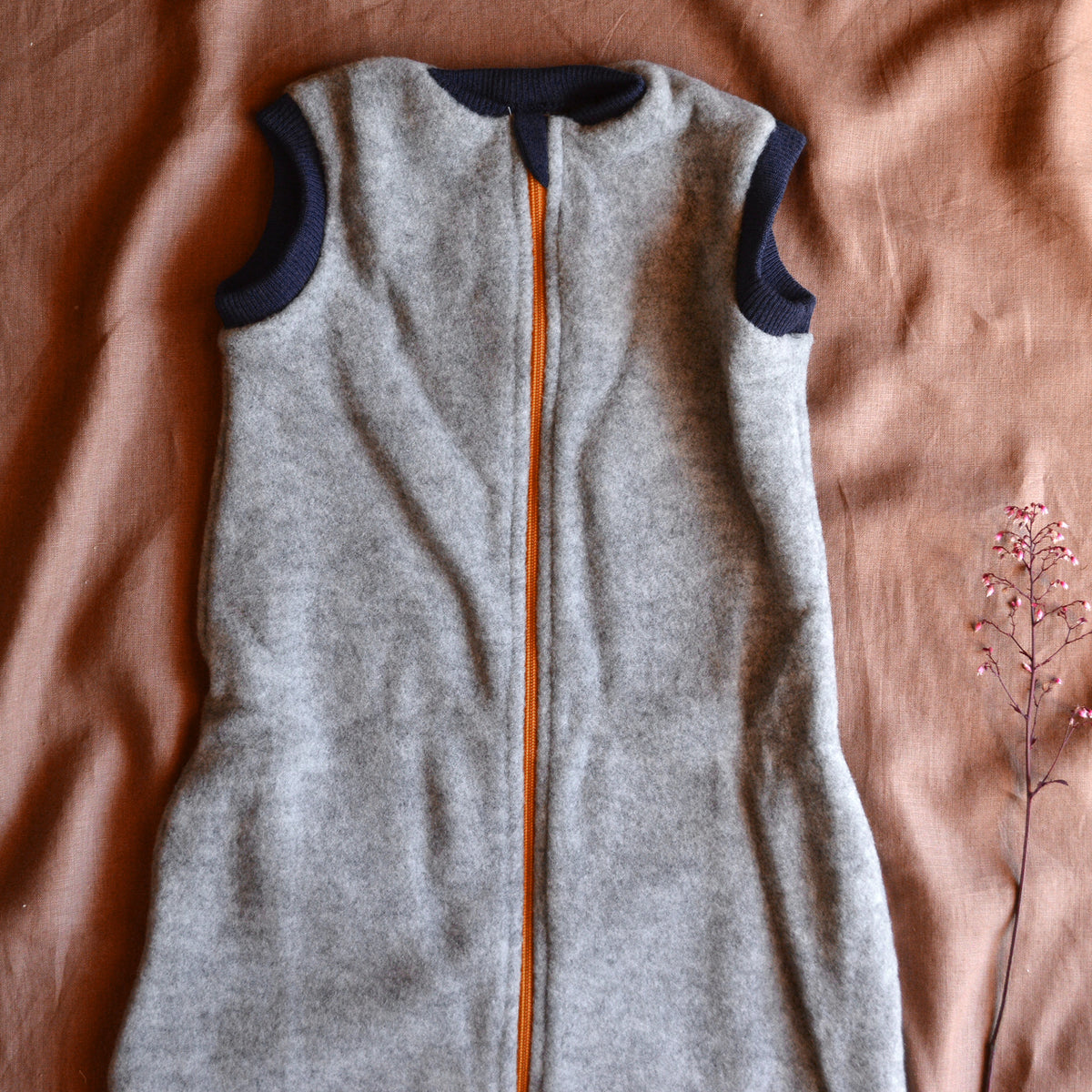 Organic Wool Fleece Sleeping Bag - Sleeveless (6-24m)