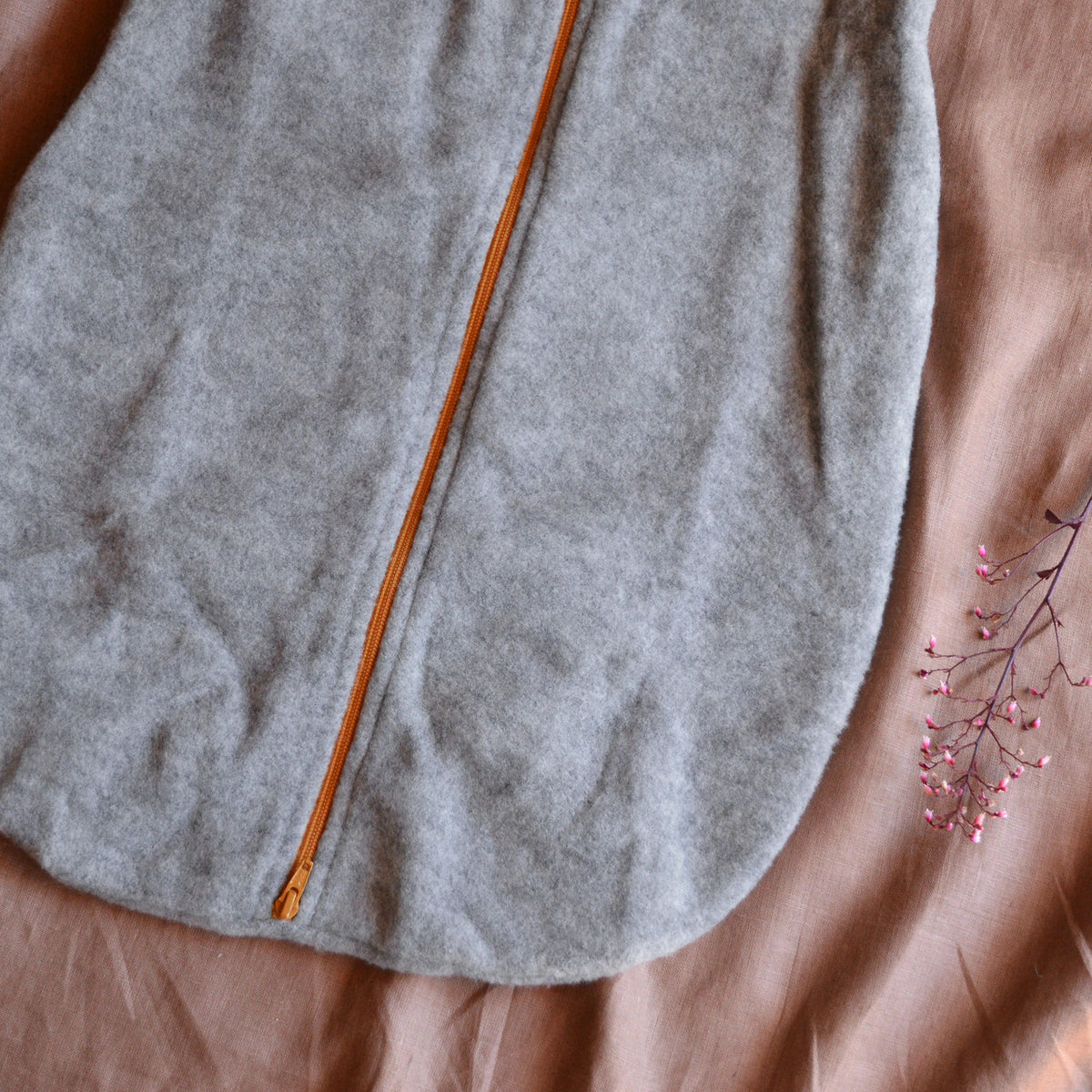 Organic Wool Fleece Sleeping Bag - Sleeveless (6-24m)