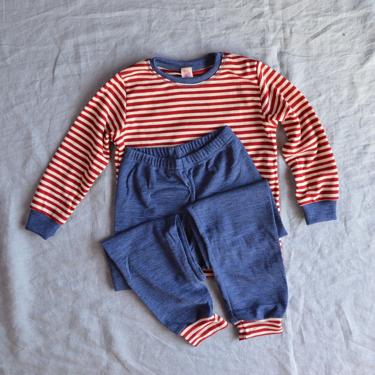 Child's Merino Wool & Silk Thermals/PJs - Top (1-14y) - Woollykins