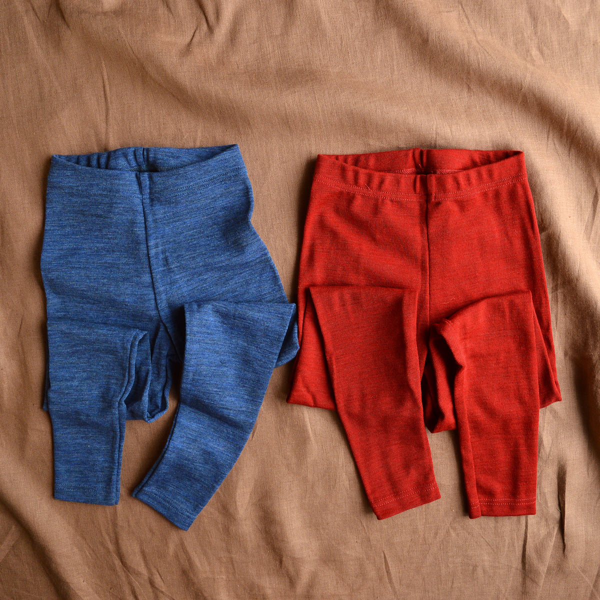 Child's Leggings - 100% Organic Merino (1-12yrs)